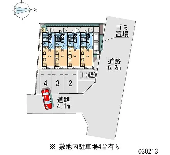 ★手数料０円★伊勢原市笠窪　月極駐車場（LP）